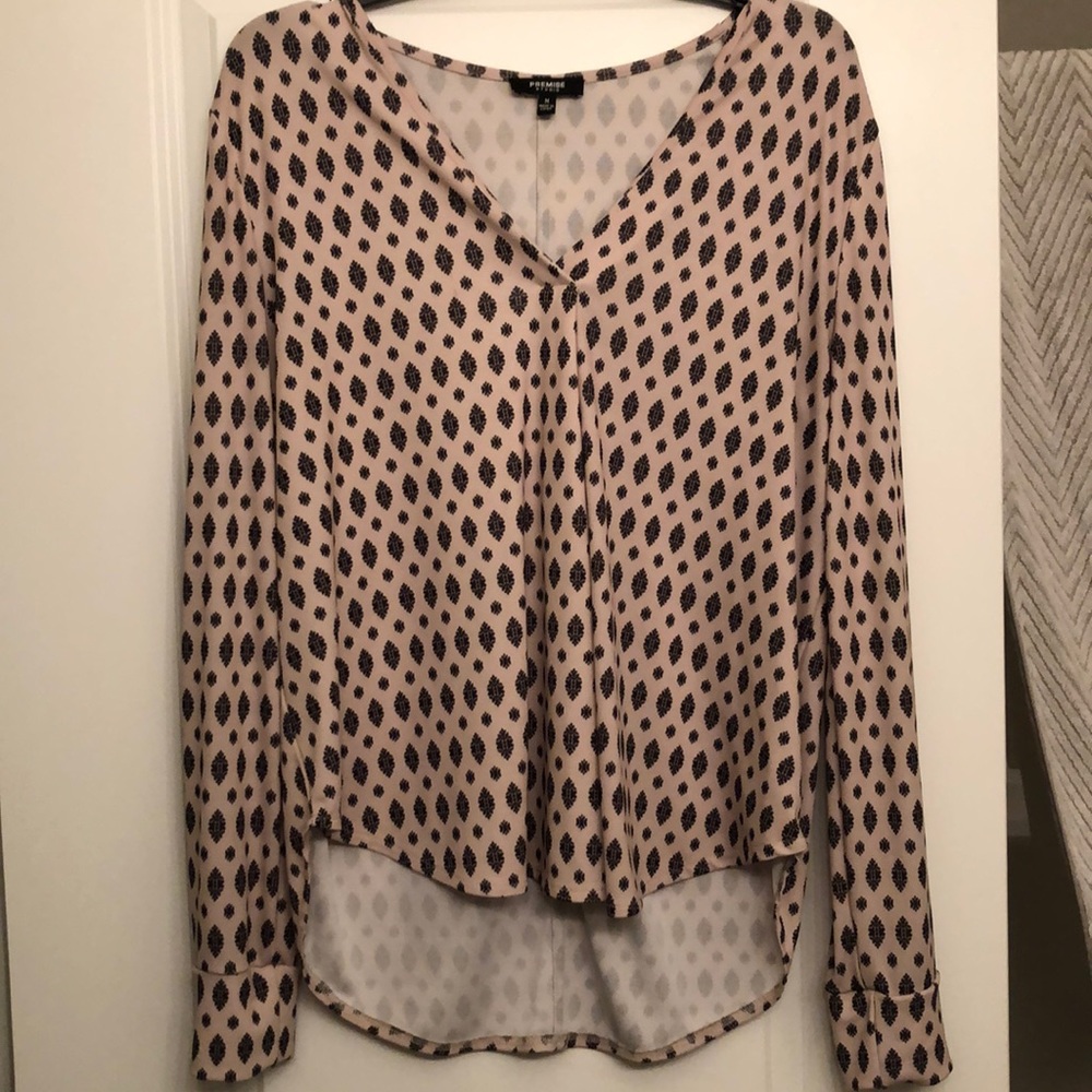 Long sleeve women’s blouse.